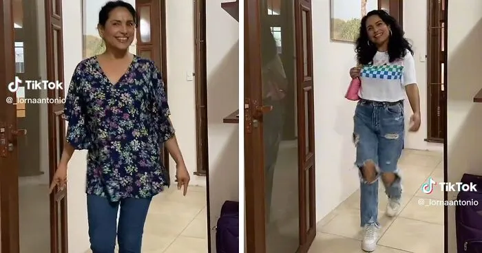 "Transformando a mi madre en mí": 30 Mamás sometidas a increíbles e inesperados cambios de imagen