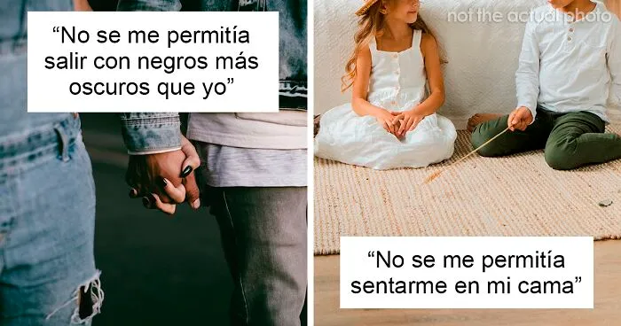 20 Extrañas e inquietantes normas que los padres imponían a sus hijos