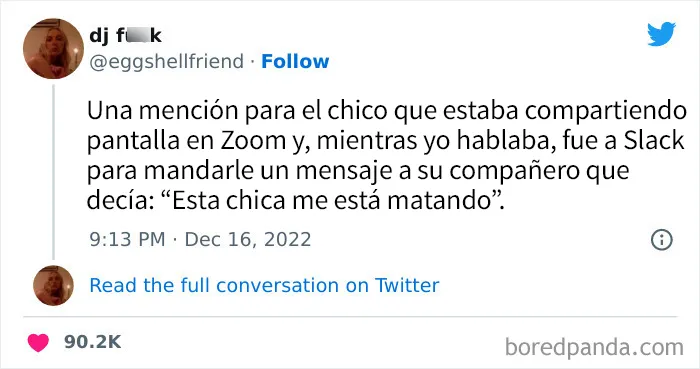 20 Vergonzosos fallos en reuniones de Zoom compartidos por quienes están hartos de videollamadas