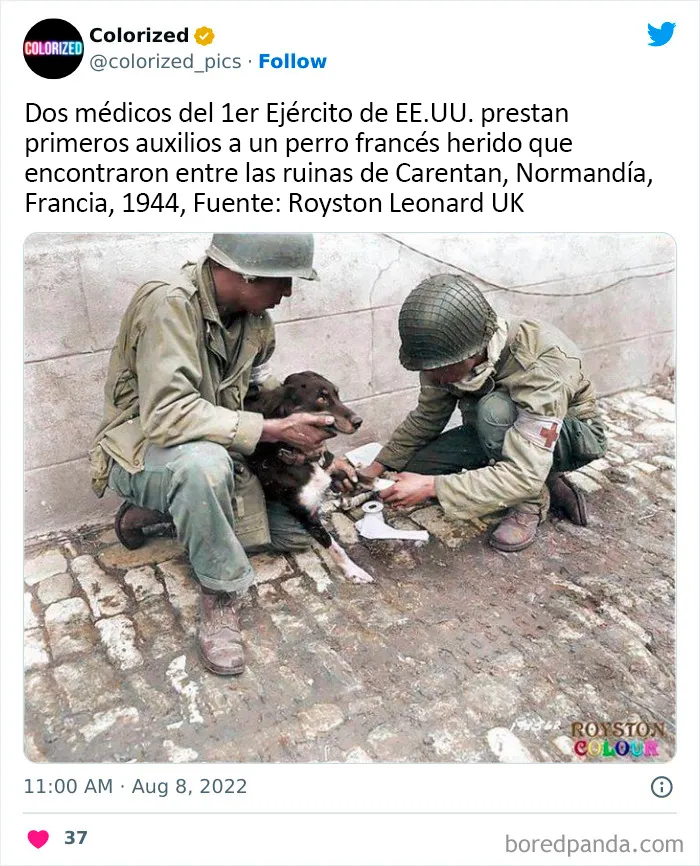 25 Impresionantes fotos históricas coloreadas que ofrecen una nueva perspectiva de tiempos pasados