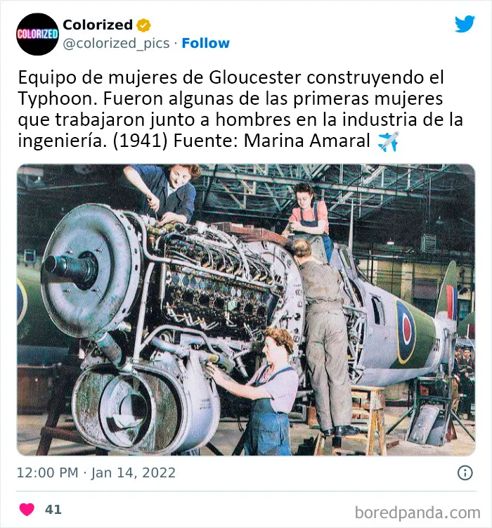 25 Impresionantes fotos históricas coloreadas que ofrecen una nueva perspectiva de tiempos pasados