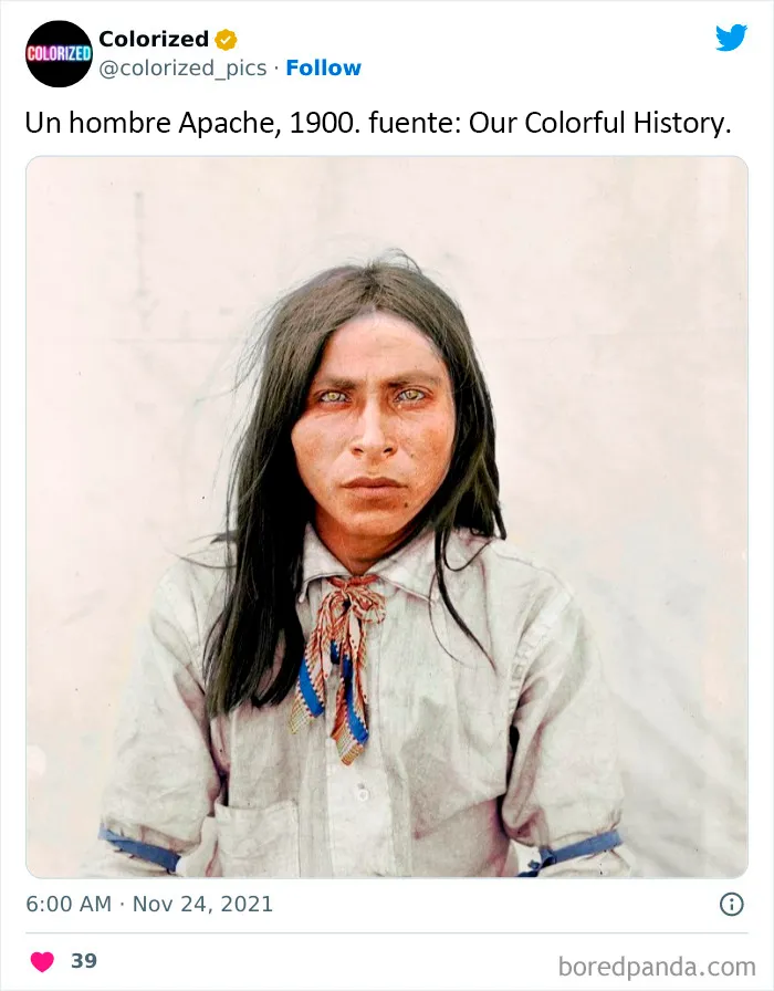 25 Impresionantes fotos históricas coloreadas que ofrecen una nueva perspectiva de tiempos pasados