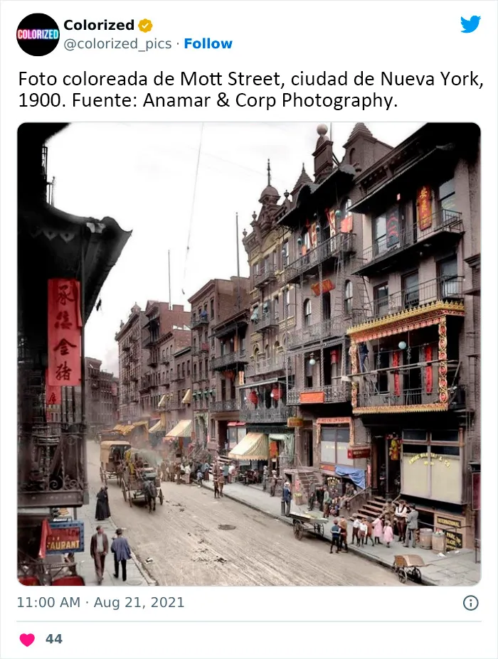 25 Impresionantes fotos históricas coloreadas que ofrecen una nueva perspectiva de tiempos pasados