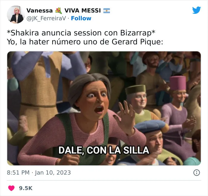 20 Divertidos memes y reacciones ante la nueva canción de Shakira y Bizarrap