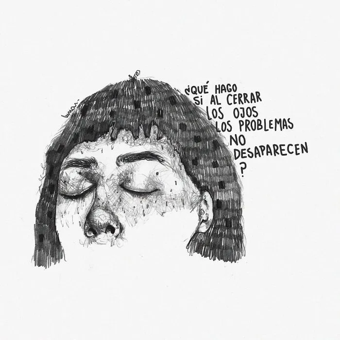 Este dibujante argentino mezcla el surrealismo con los sentimientos en sus ilustraciones