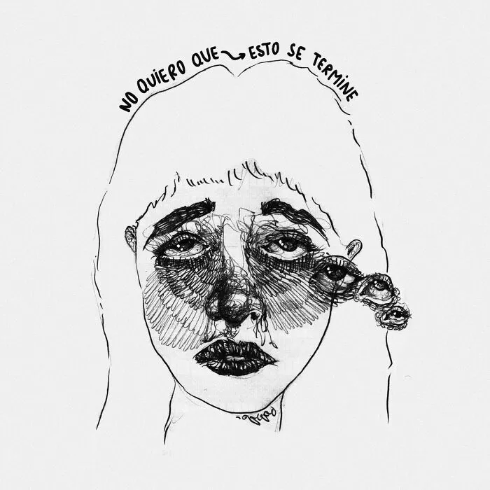 Este dibujante argentino mezcla el surrealismo con los sentimientos en sus ilustraciones