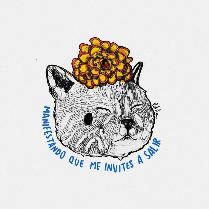 Este dibujante argentino mezcla el surrealismo con los sentimientos en sus ilustraciones