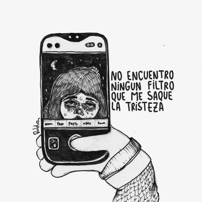 Este dibujante argentino mezcla el surrealismo con los sentimientos en sus ilustraciones