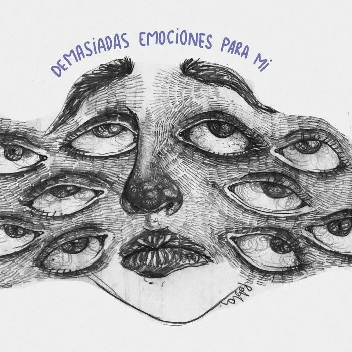 Este dibujante argentino mezcla el surrealismo con los sentimientos en sus ilustraciones