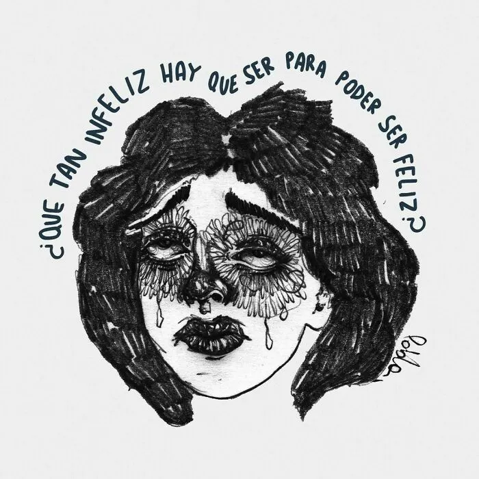 Este dibujante argentino mezcla el surrealismo con los sentimientos en sus ilustraciones