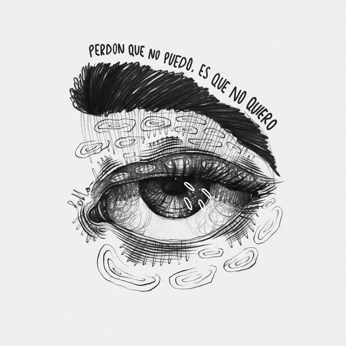 Este dibujante argentino mezcla el surrealismo con los sentimientos en sus ilustraciones