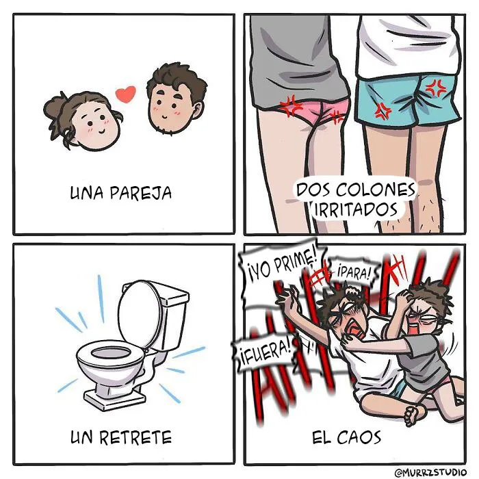 10 Cómics creados por Murzz que muestran el lado divertido de la rutina y las relaciones