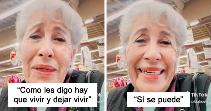 Esta abuela se volvió viral en Tiktok por celebrar su divorcio tras un matrimonio opresivo durante 40 años