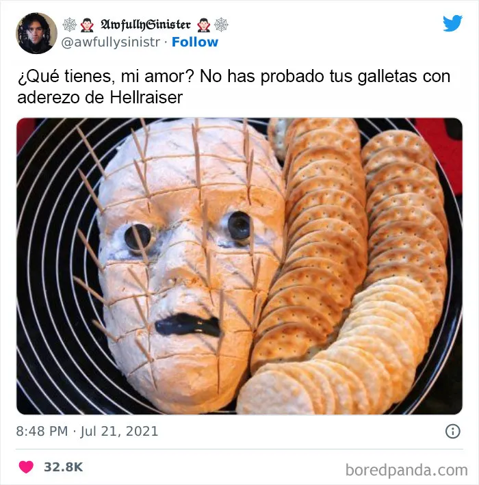 20 Alimentos malditos con auras amenazantes, compartidos en esta página de Instagram