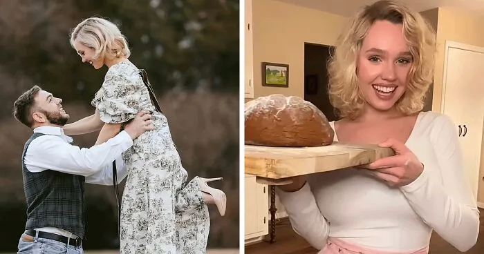 Esta mujer de 25 años es feliz siendo ama de casa y cuidando de su marido al estilo tradicional
