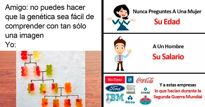 20 Divertidos y educativos memes que podrían enseñarte algo