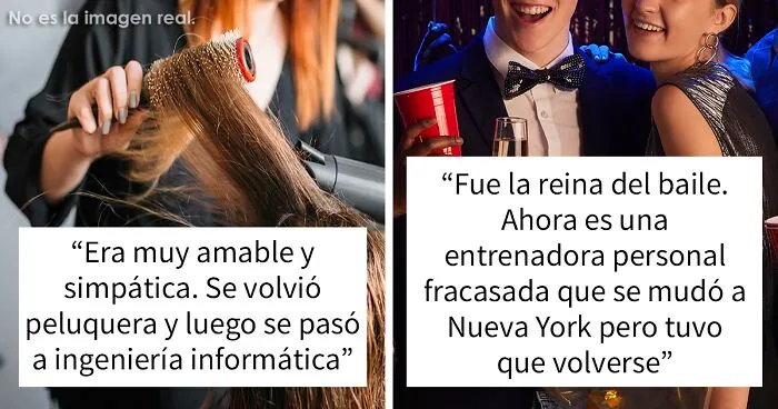La gente cuenta cómo era la chica más linda de su instituto y qué es de su vida hoy en día