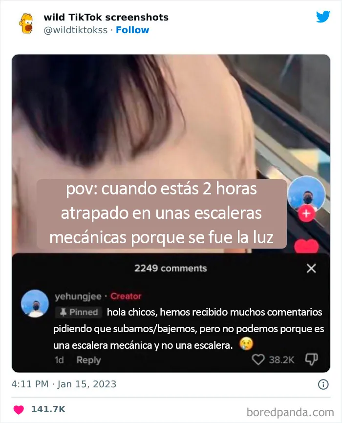 20 Publicaciones locas de TikTok que te dejarán con la boca abierta (nuevas imágenes)