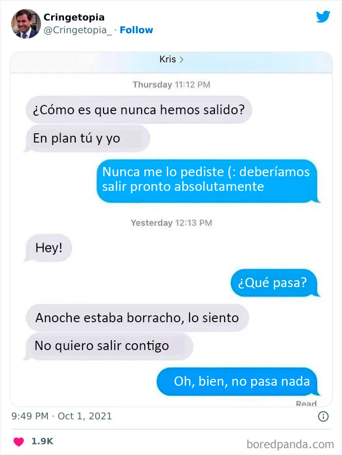 "Cringetopia": 20 Momentos muy mortificantes compartidos en esta cuenta de Twitter