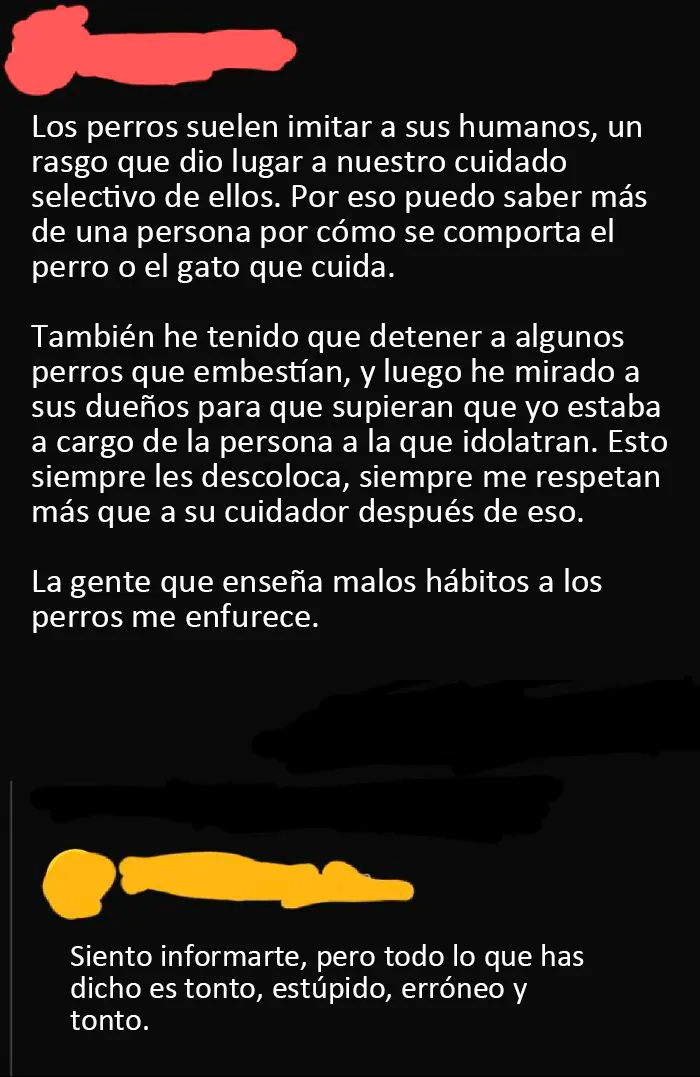 Está a cargo de quien idolatran