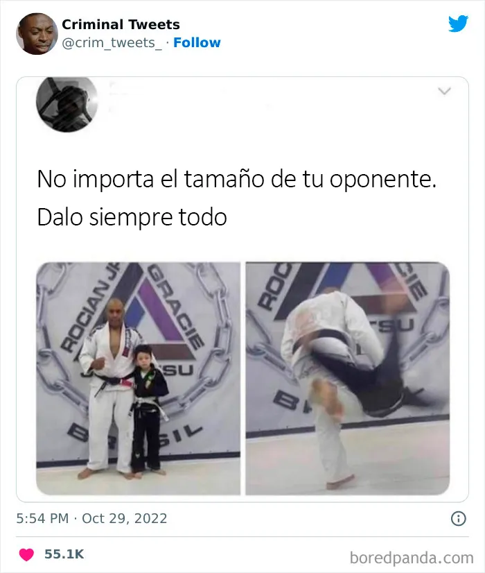 20 Tuits "criminales" que inevitablemente te harán reír aunque no debas