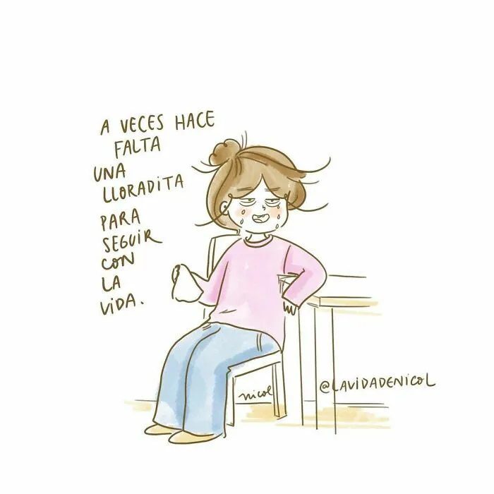 Esta ilustradora chilena crea divertidos cómics sobre la vida que te resultarán familiares
