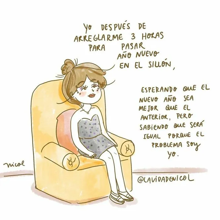 Esta ilustradora chilena crea divertidos cómics sobre la vida que te resultarán familiares