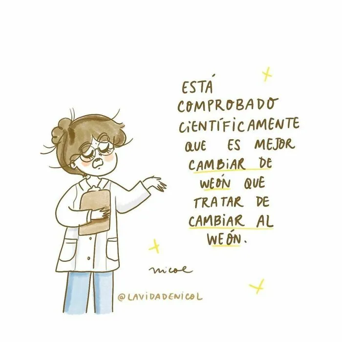 Esta ilustradora chilena crea divertidos cómics sobre la vida que te resultarán familiares