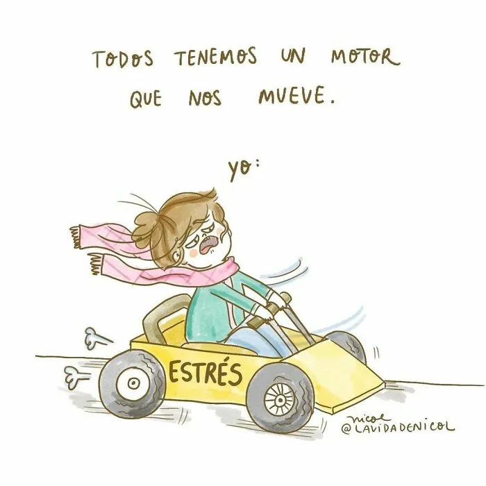 Esta ilustradora chilena crea divertidos cómics sobre la vida que te resultarán familiares