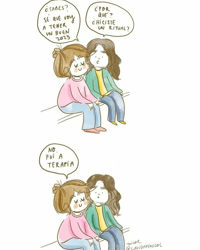 Esta ilustradora chilena crea divertidos cómics sobre la vida que te resultarán familiares
