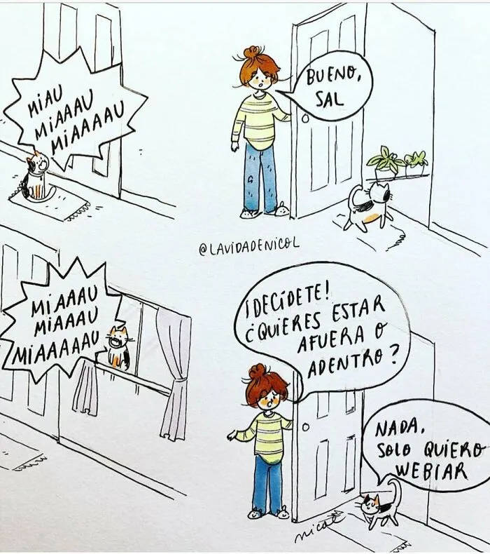 Esta ilustradora chilena crea divertidos cómics sobre la vida que te resultarán familiares