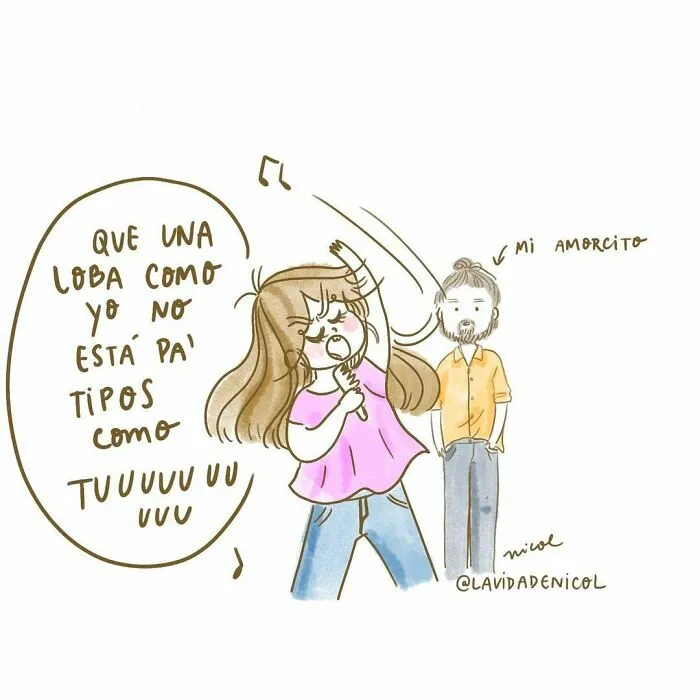 Esta ilustradora chilena crea divertidos cómics sobre la vida que te resultarán familiares