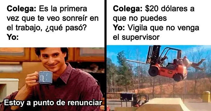 20 Divertidos memes sobre trabajo para ayudarte a sobrellevar la jornada laboral