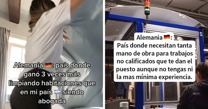 Esta argentina afirma que gana más dinero limpiando hoteles en Alemania que como abogada en su patria