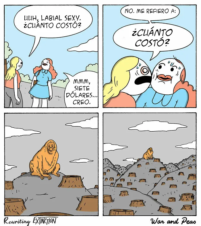 15 Cómics muy inspiradores sobre problemas medioambientales