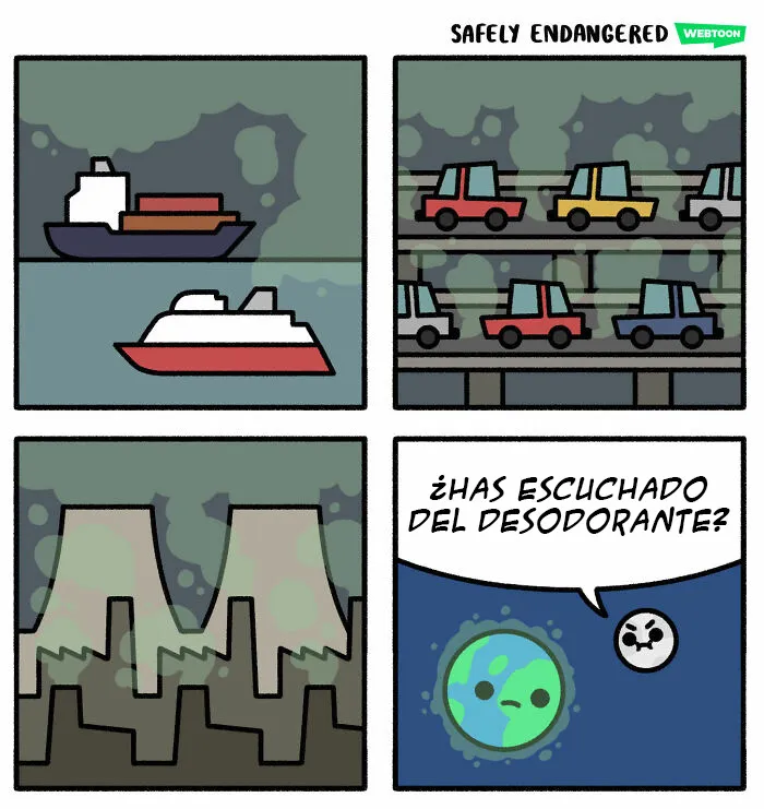 15 Cómics muy inspiradores sobre problemas medioambientales