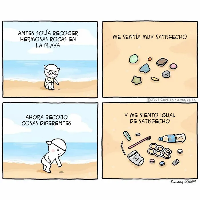 15 Cómics muy inspiradores sobre problemas medioambientales