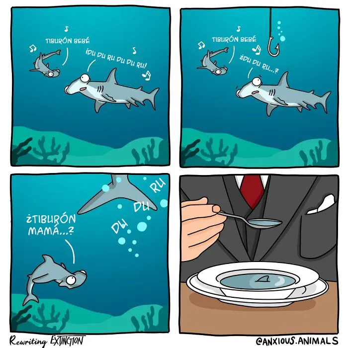 15 Cómics muy inspiradores sobre problemas medioambientales