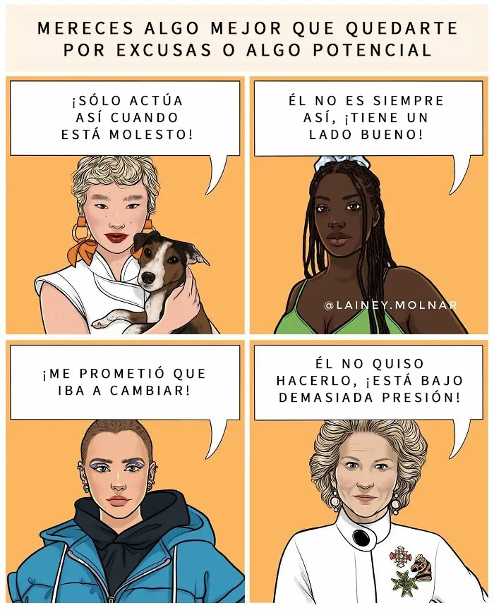 15 Nuevos y honestos cómics que muestran las presiones sufridas por las mujeres, por Lainey Molnar