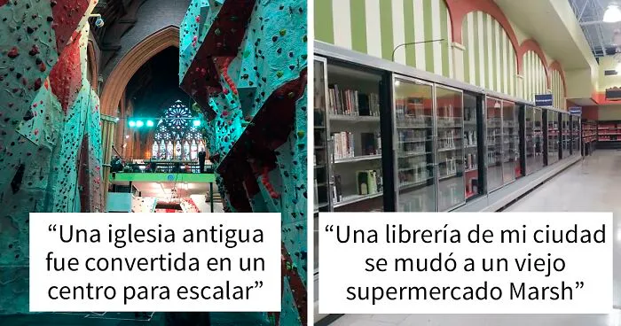 30 Edificios antiguos transformados de forma sorprendente para darles una 2ª vida