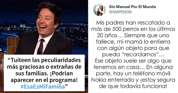 20 Personas cuentan las rarezas de sus familias en el desafío de Jimmy Fallon