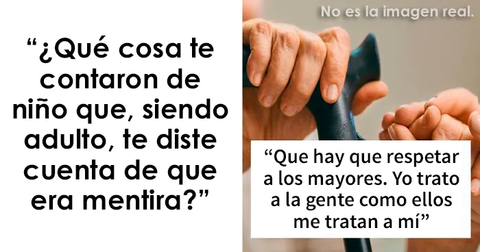 20 Adultos comparten las mentiras más tontas que les contaron en su niñez