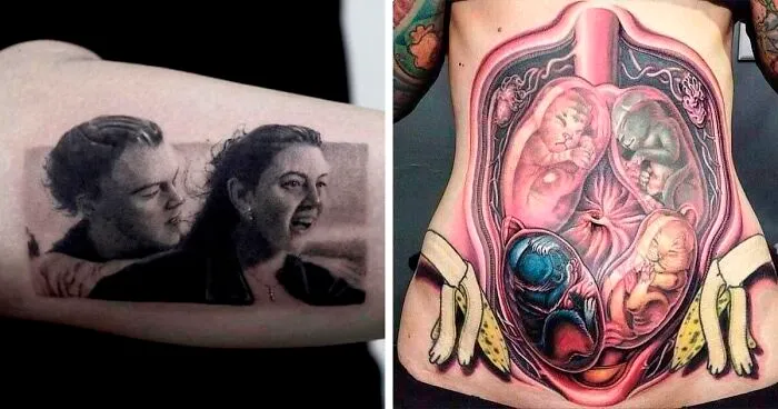 30 Tatuajes tan horribles para recordarnos que algunos errores pueden ser difíciles de borrar