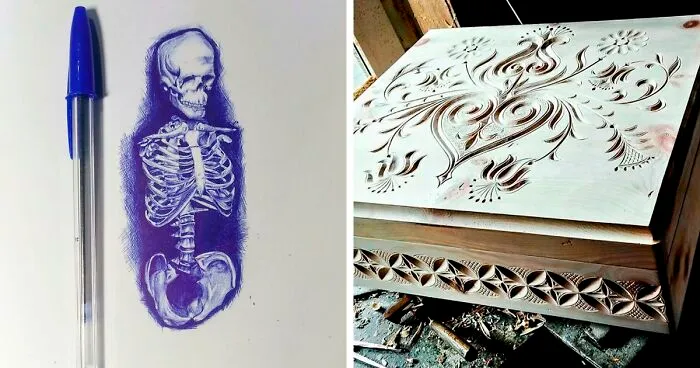 40 Geniales creaciones hechas a mano que había que compartir (nuevas fotos)