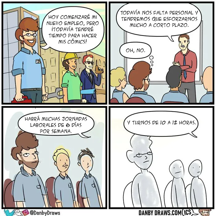 15 Divertidos cómics con finales inesperados, por Danby Draws