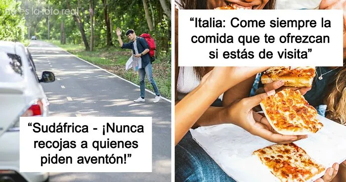 Los lugareños comparten 20 reglas de sus países que los extranjeros quizá desconozcan