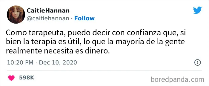 20 Tuits divertidos de personas que están sin blanca y se ríen a pesar de todo