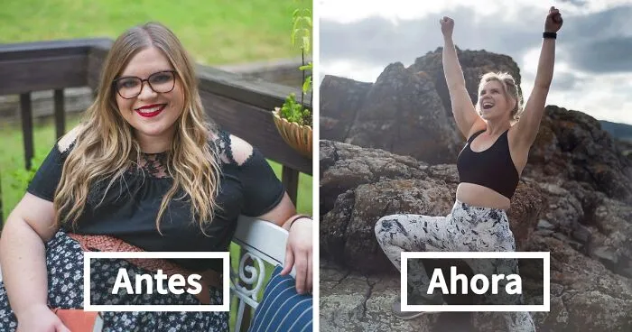 Esta mujer pesaba casi 130 kilos, pero se transformó de forma alucinante en poco más de un año