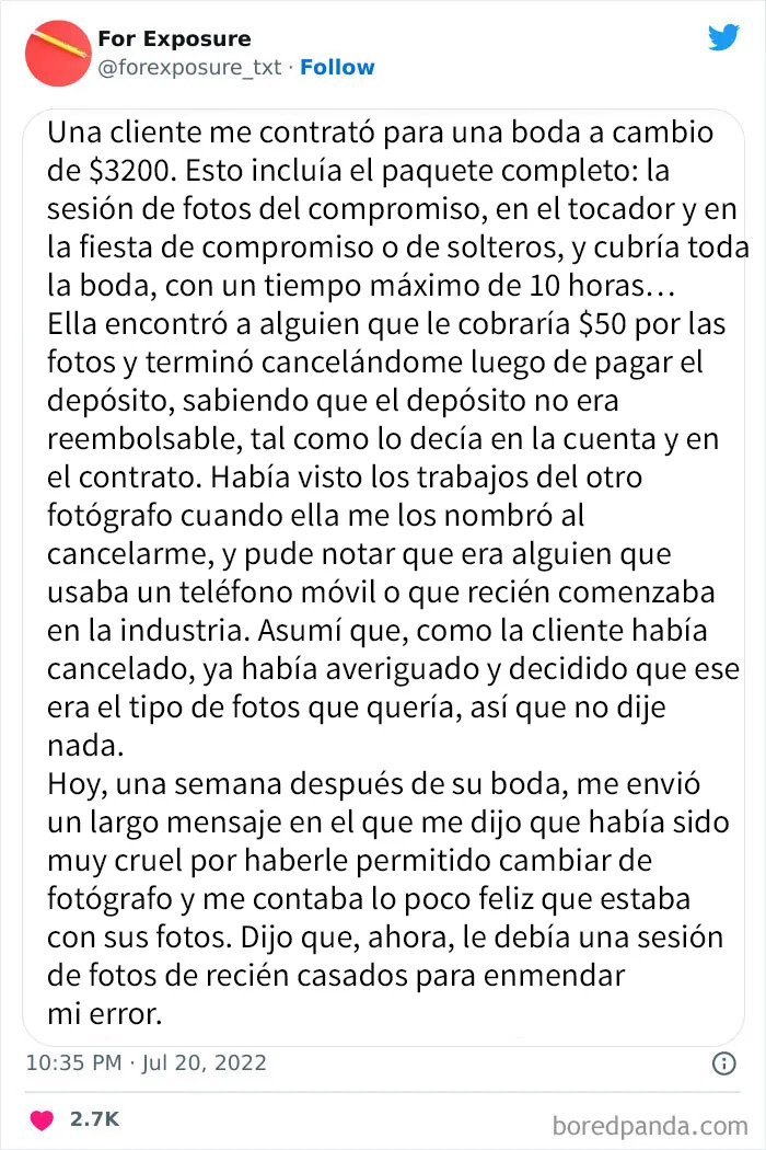 20 Frustrantes ejemplos de esas personas que ofrecen “visibilidad y publicidad” a cambio de un trabajo