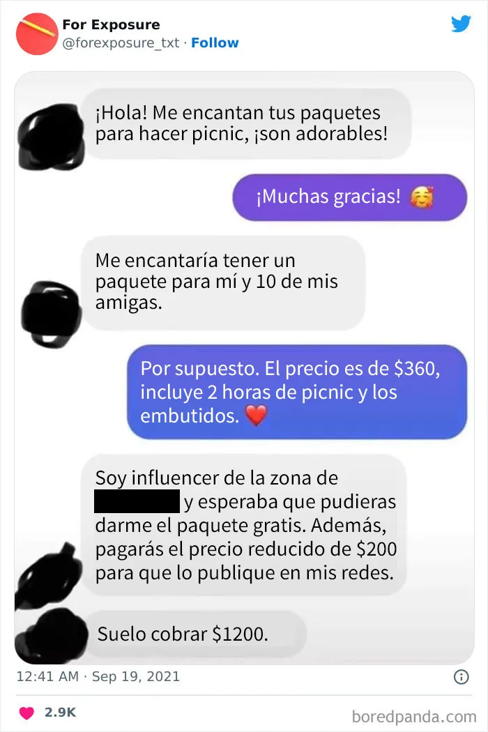 20 Frustrantes ejemplos de esas personas que ofrecen “visibilidad y publicidad” a cambio de un trabajo